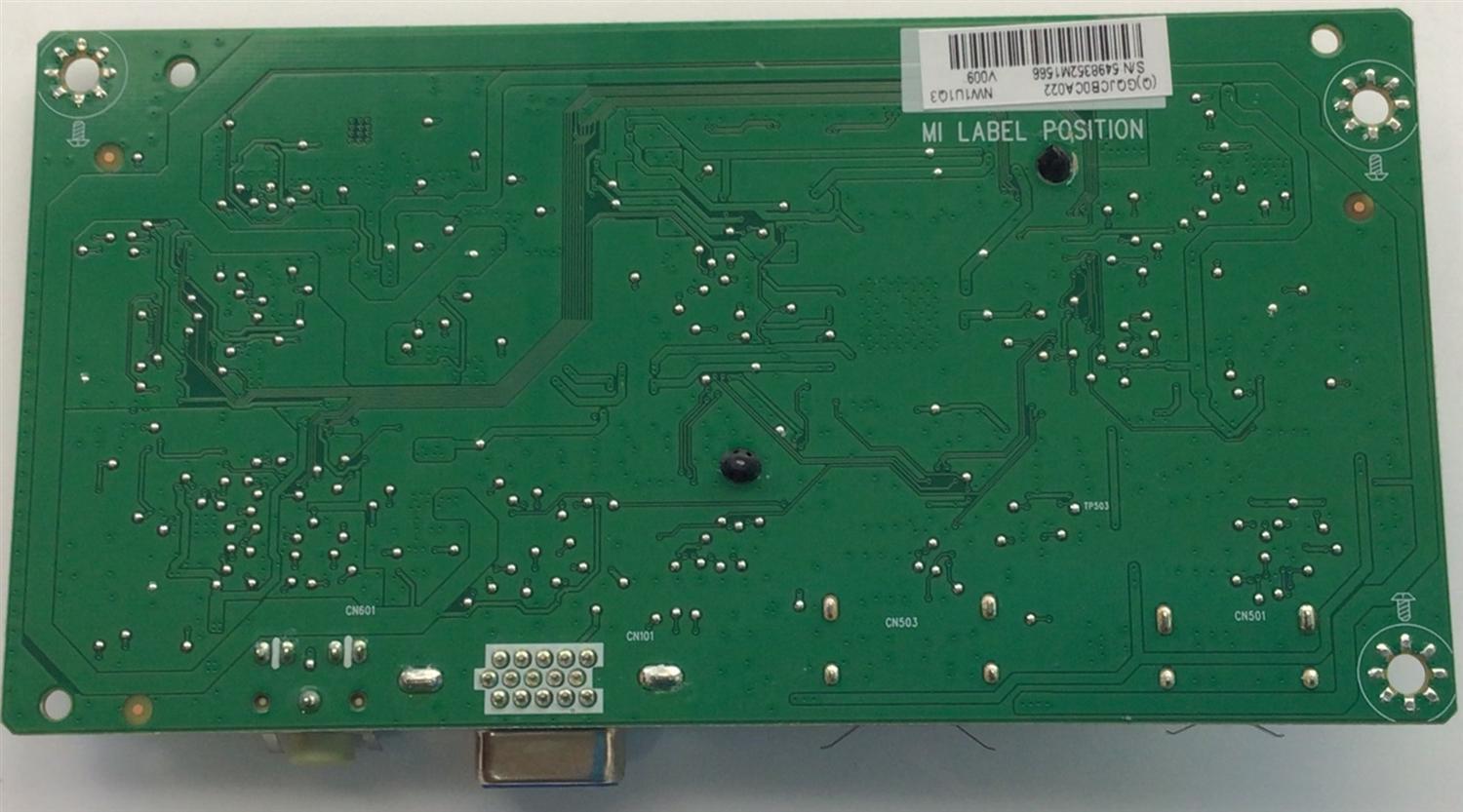 MAIN PARA MONITOR ASUS / NUMERO DE PARTE GQJCB0CA022 / 715GA785-M01-T00-004K / 5498352M1566 / PANEL TPM238WF1-LF1F.Q REV:04A / MODELO VG249Q - Imagen 3